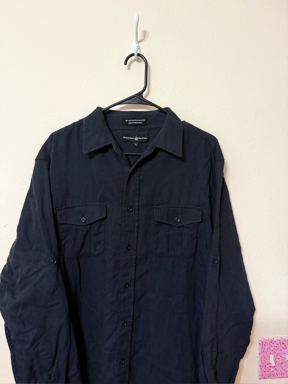 Beverly Hills Polo club button shirt
